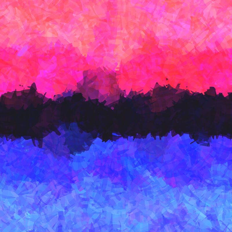 grungy abstract omnisexual pride flag background