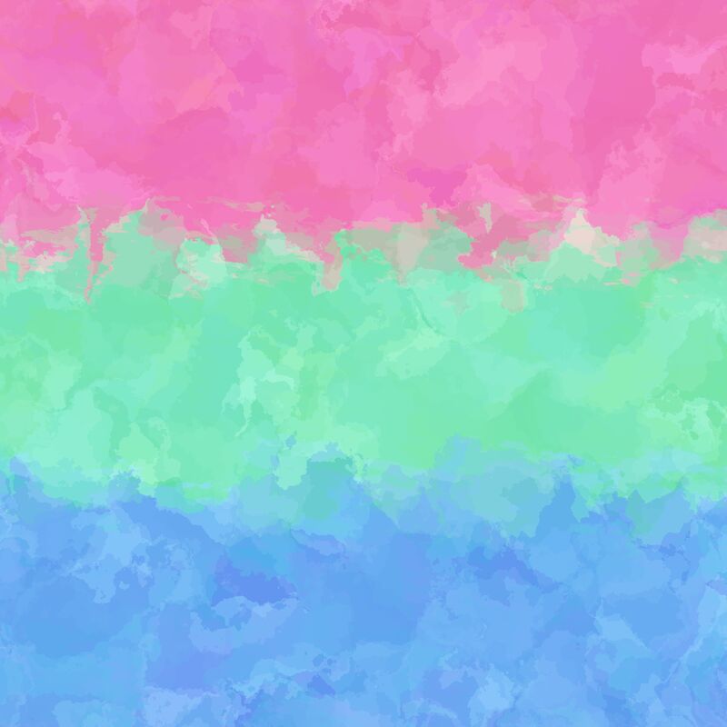 swirled abstract polysexual pride flag background