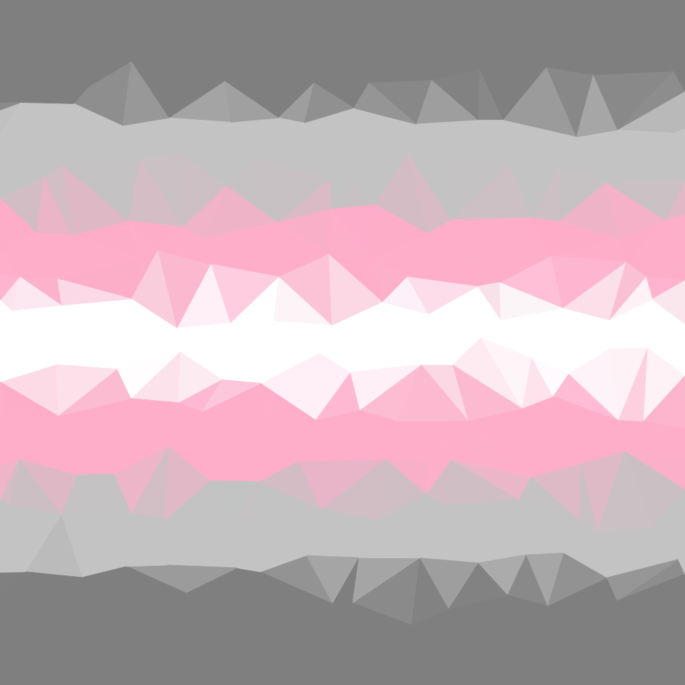 Abstract Demiboy Pride Flag
