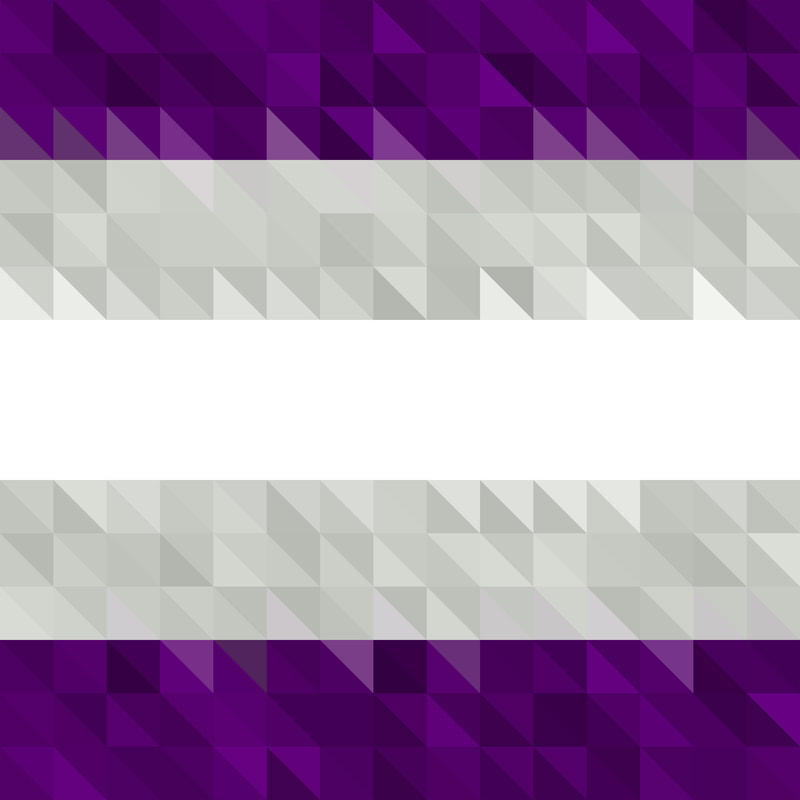 low poly graysexual pride flag
